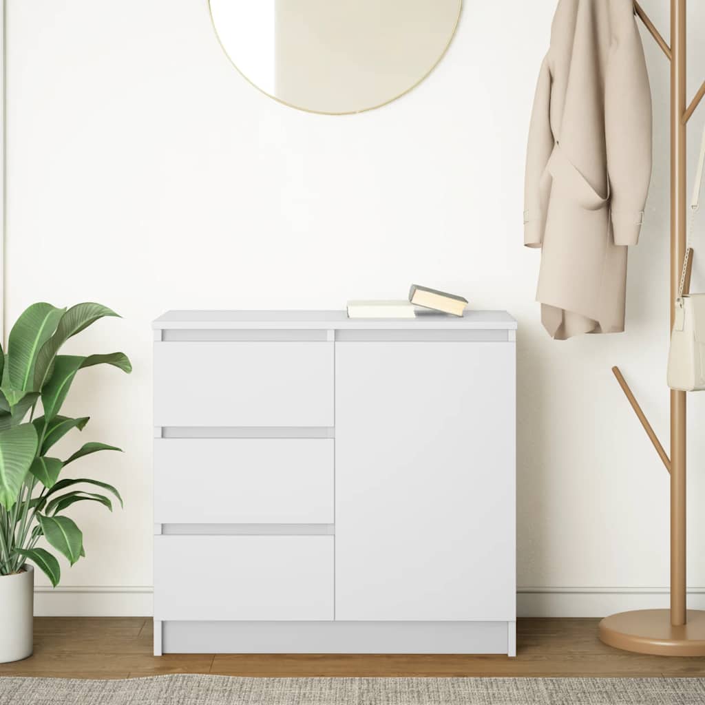 HKH Aparador en derivados de Madera 71 X 35 X 65 Cm - Blanco