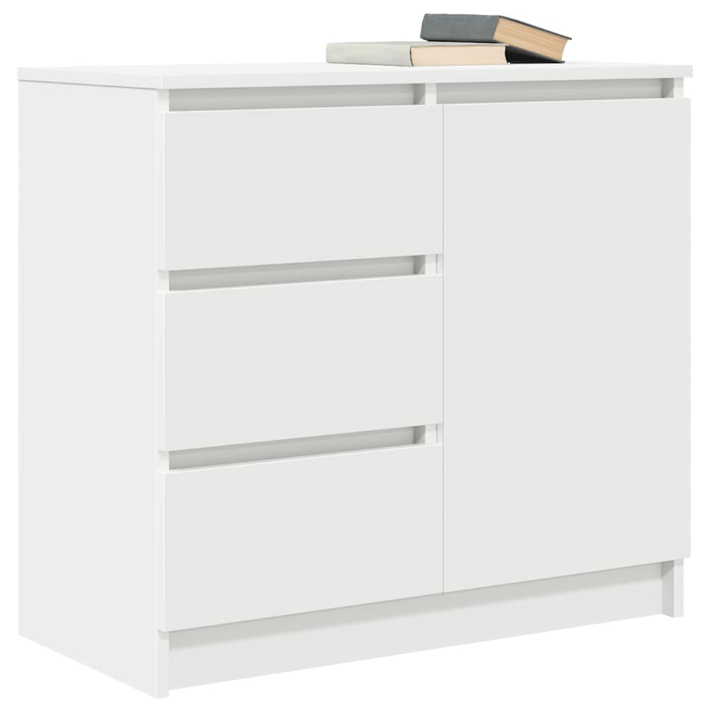 HKH Aparador em derivados de Madeira 71 X 35 X 65 Cm - Branco