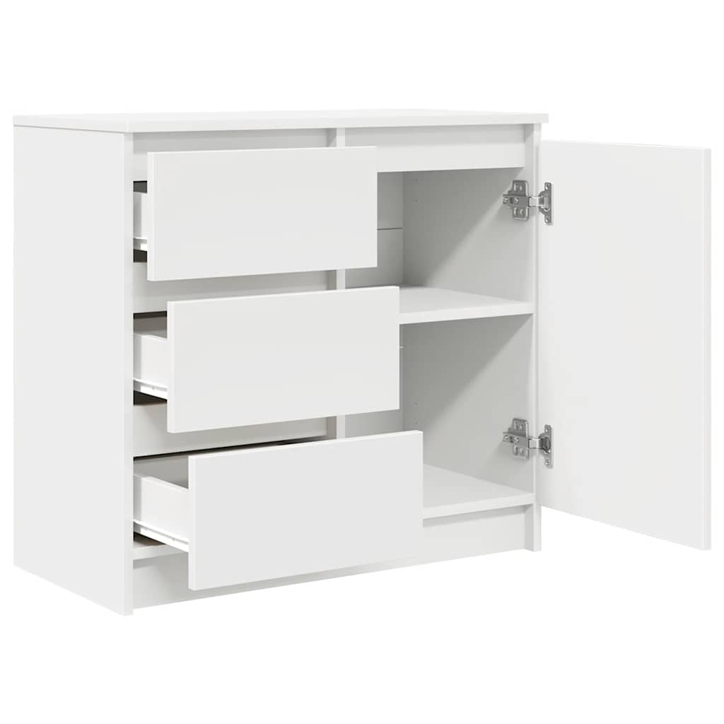 HKH Aparador em derivados de Madeira 71 X 35 X 65 Cm - Branco