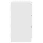 HKH Aparador em derivados de Madeira 71 X 35 X 65 Cm - Branco