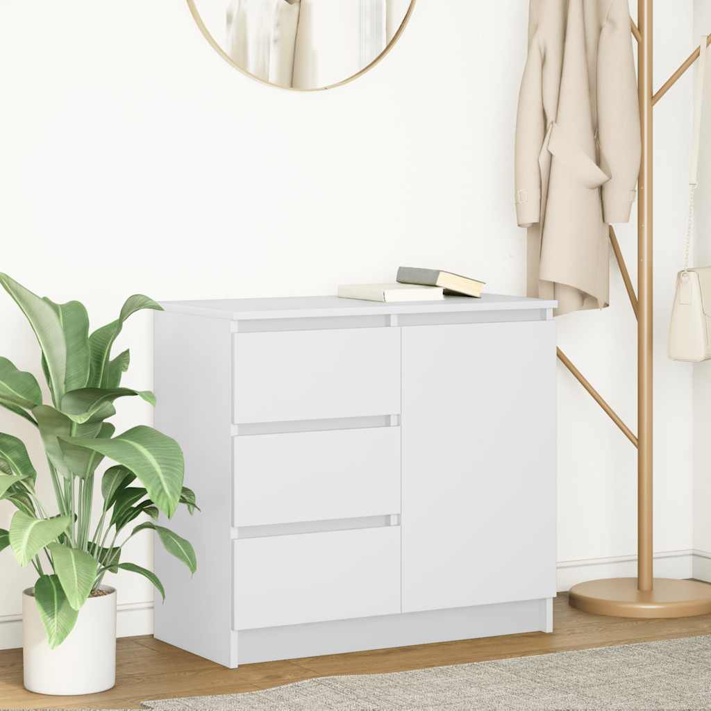 HKH Aparador en derivados de Madera 71 X 35 X 65 Cm - Blanco