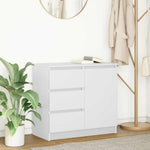 HKH Aparador em derivados de Madeira 71 X 35 X 65 Cm - Branco