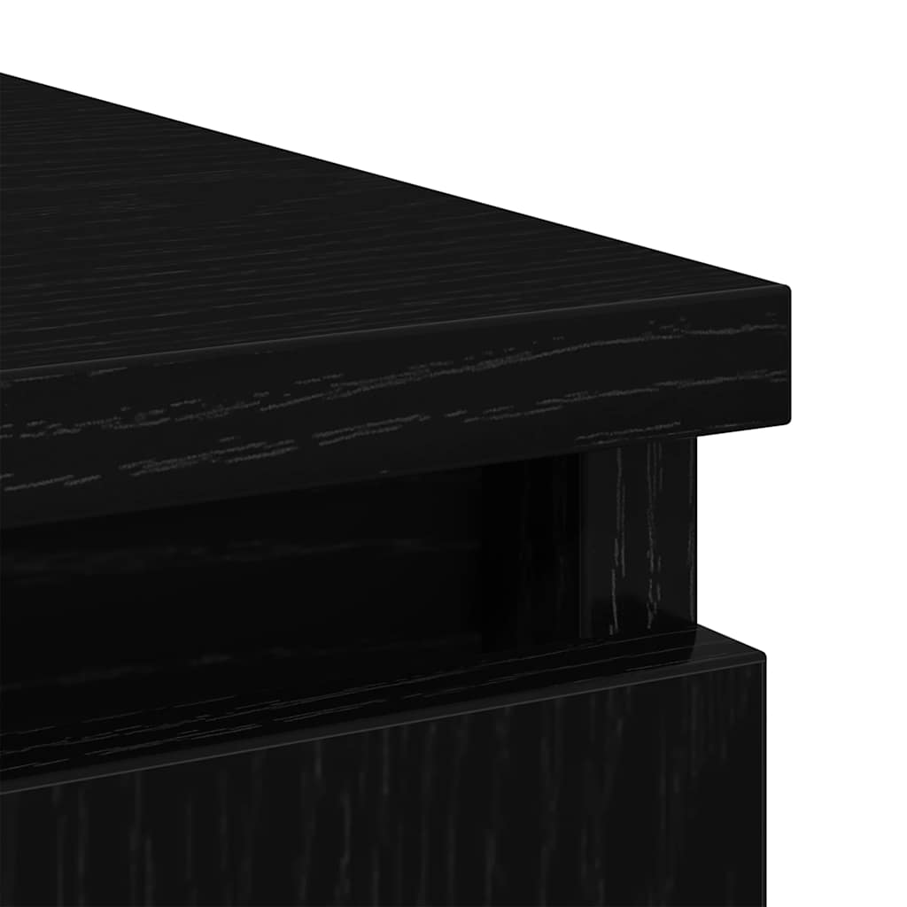 HKH Aparador em derivados de Madeira 71 X 35 X 65 Cm - Carvalho Preto