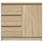 HKH Aparador em derivados de Madeira 71 X 35 X 65 Cm - Carvalho Sonoma