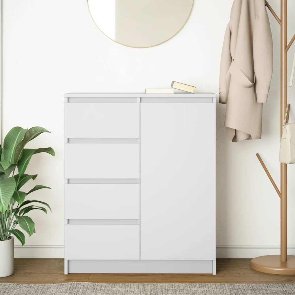 Aparador HKH de madera DM con cajones 35 X 28,5 X 16,5 Cm - Blanco
