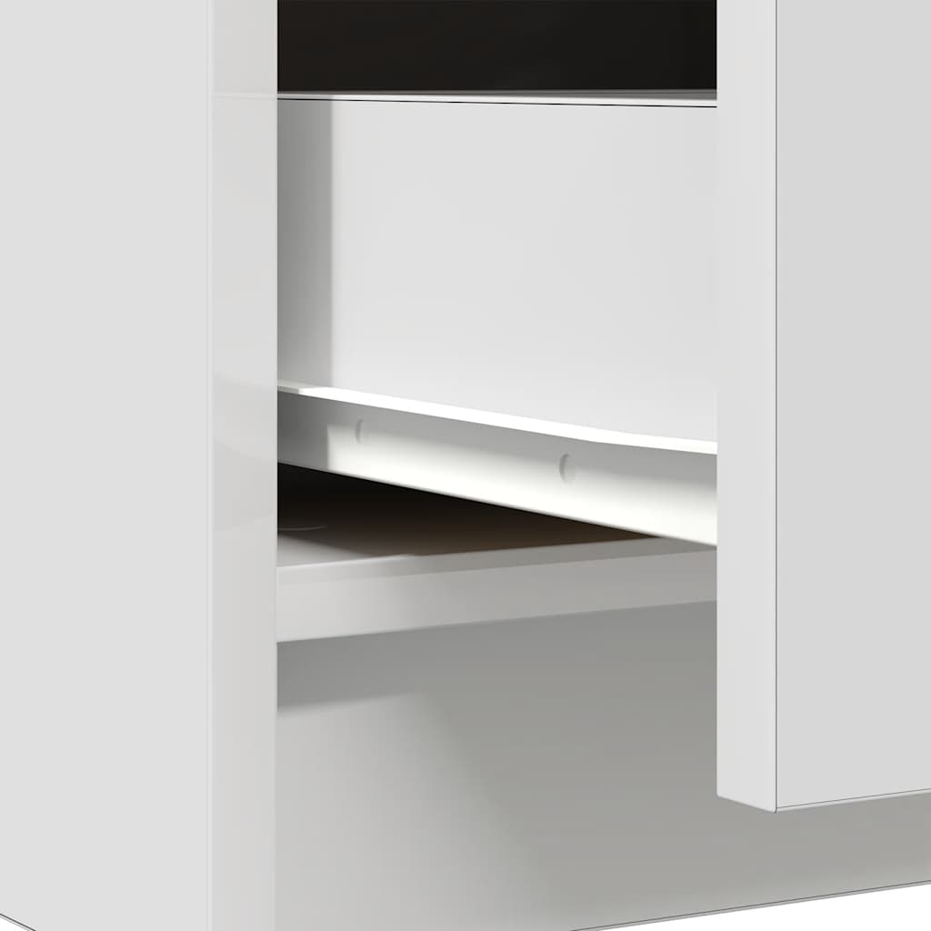 Aparador HKH de madera DM con cajones 35 X 28,5 X 16,5 Cm - Blanco