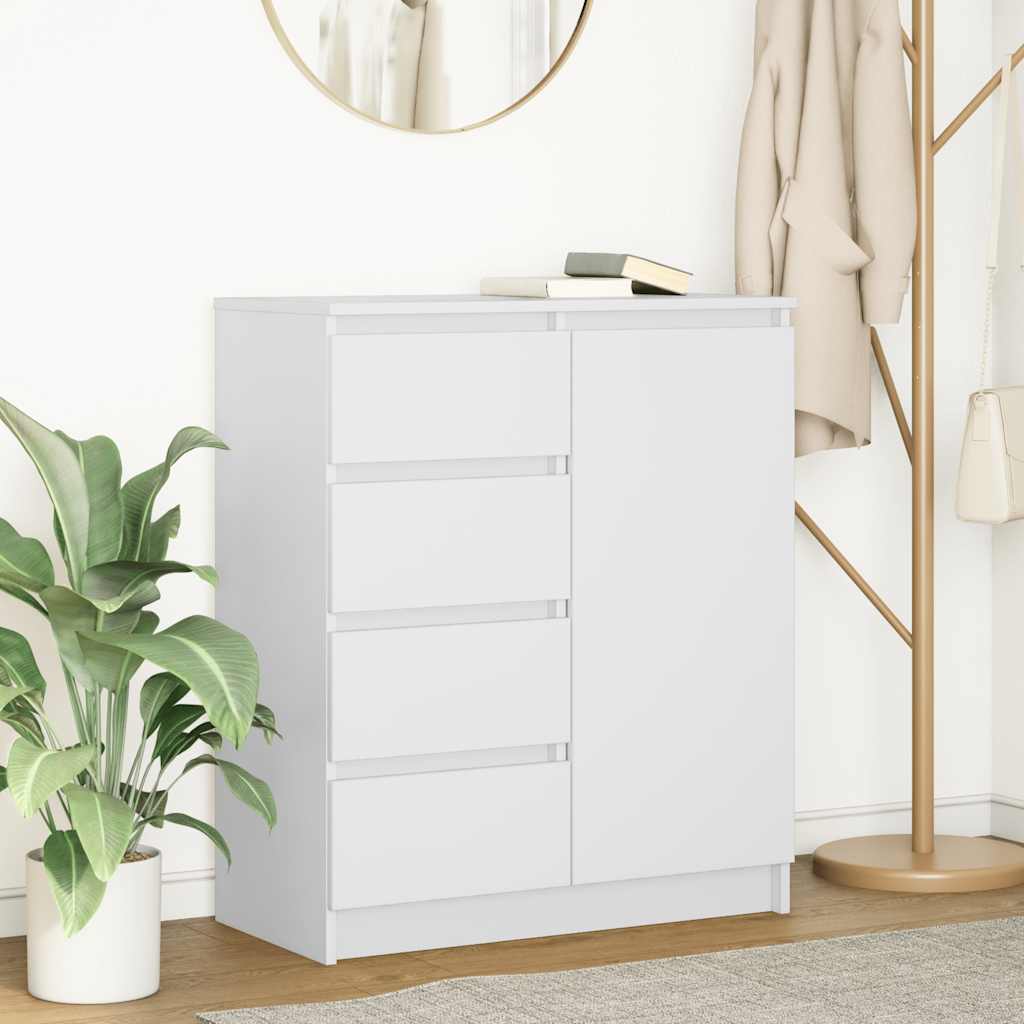 Aparador HKH de madera DM con cajones 35 X 28,5 X 16,5 Cm - Blanco