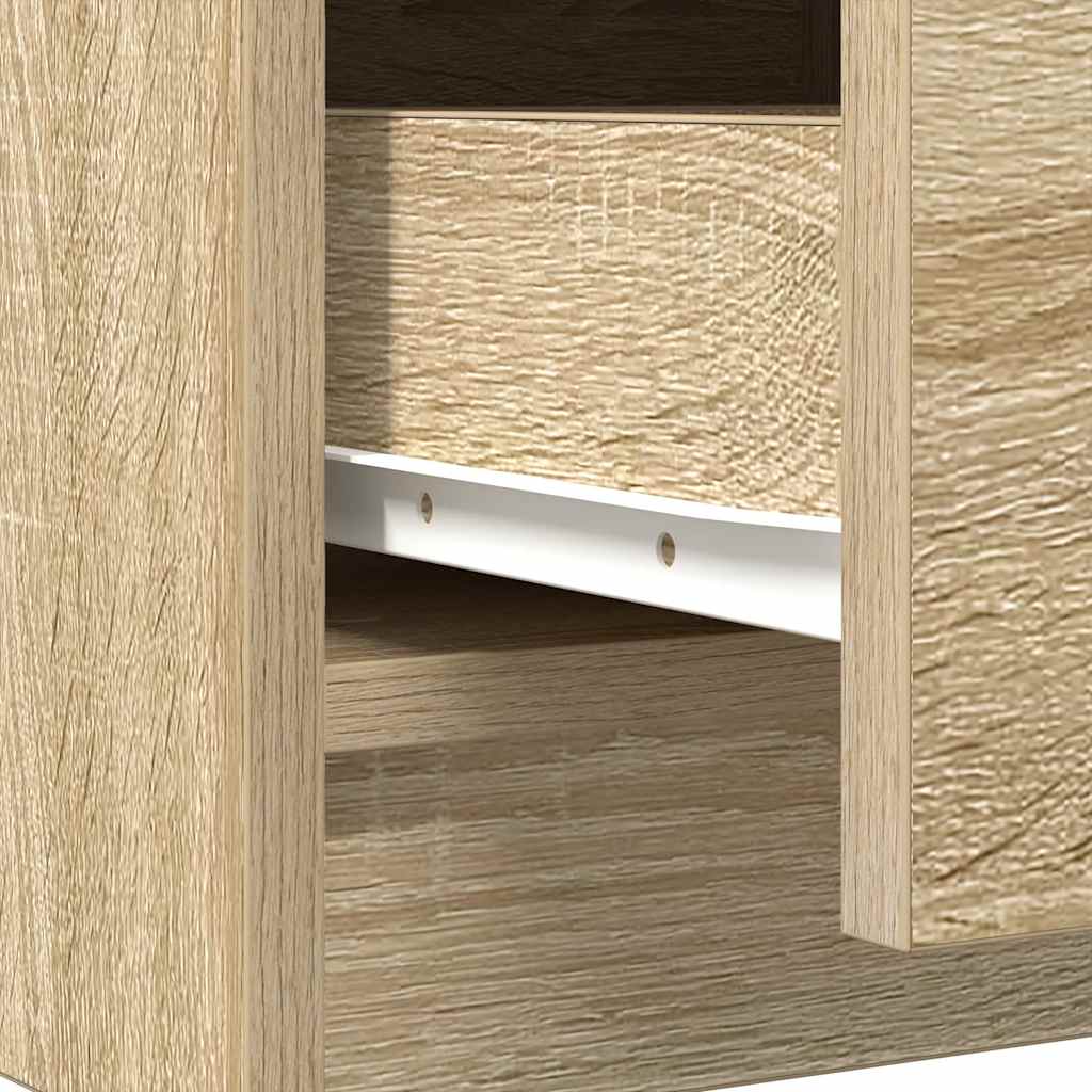 Aparador HKH en derivados de madera con cajones de derivados de madera 35 x 28,5 x 16,5 cm - Roble Sonoma