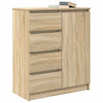 Aparador HKH en derivados de madera con cajones de derivados de madera 35 x 28,5 x 16,5 cm - Roble Sonoma