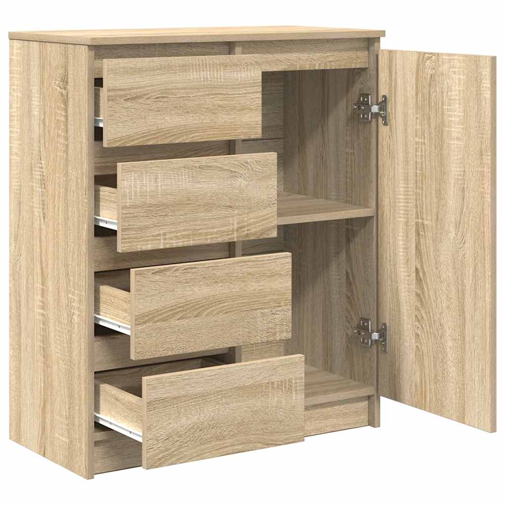 Aparador HKH en derivados de madera con cajones de derivados de madera 35 x 28,5 x 16,5 cm - Roble Sonoma