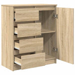 Aparador HKH en derivados de madera con cajones de derivados de madera 35 x 28,5 x 16,5 cm - Roble Sonoma