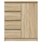 Aparador HKH en derivados de madera con cajones de derivados de madera 35 x 28,5 x 16,5 cm - Roble Sonoma