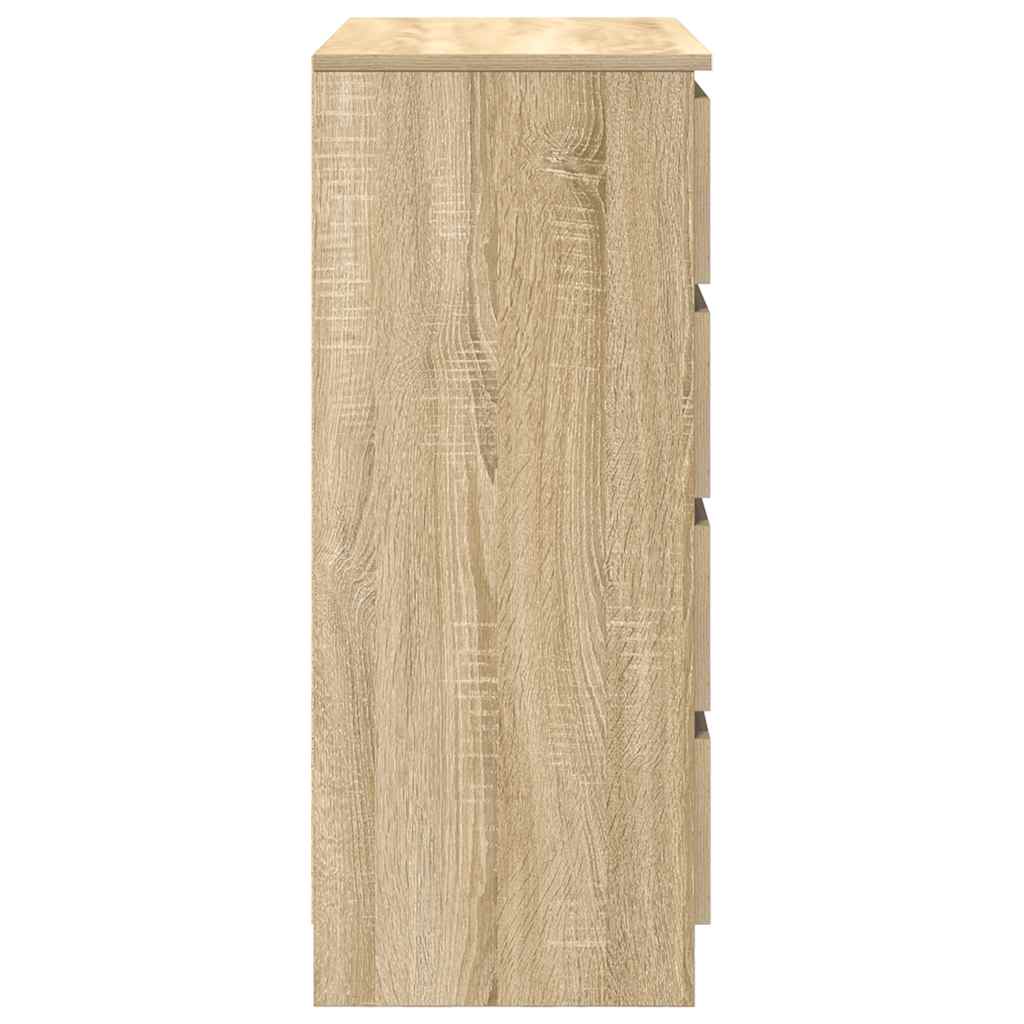 Aparador HKH en derivados de madera con cajones de derivados de madera 35 x 28,5 x 16,5 cm - Roble Sonoma