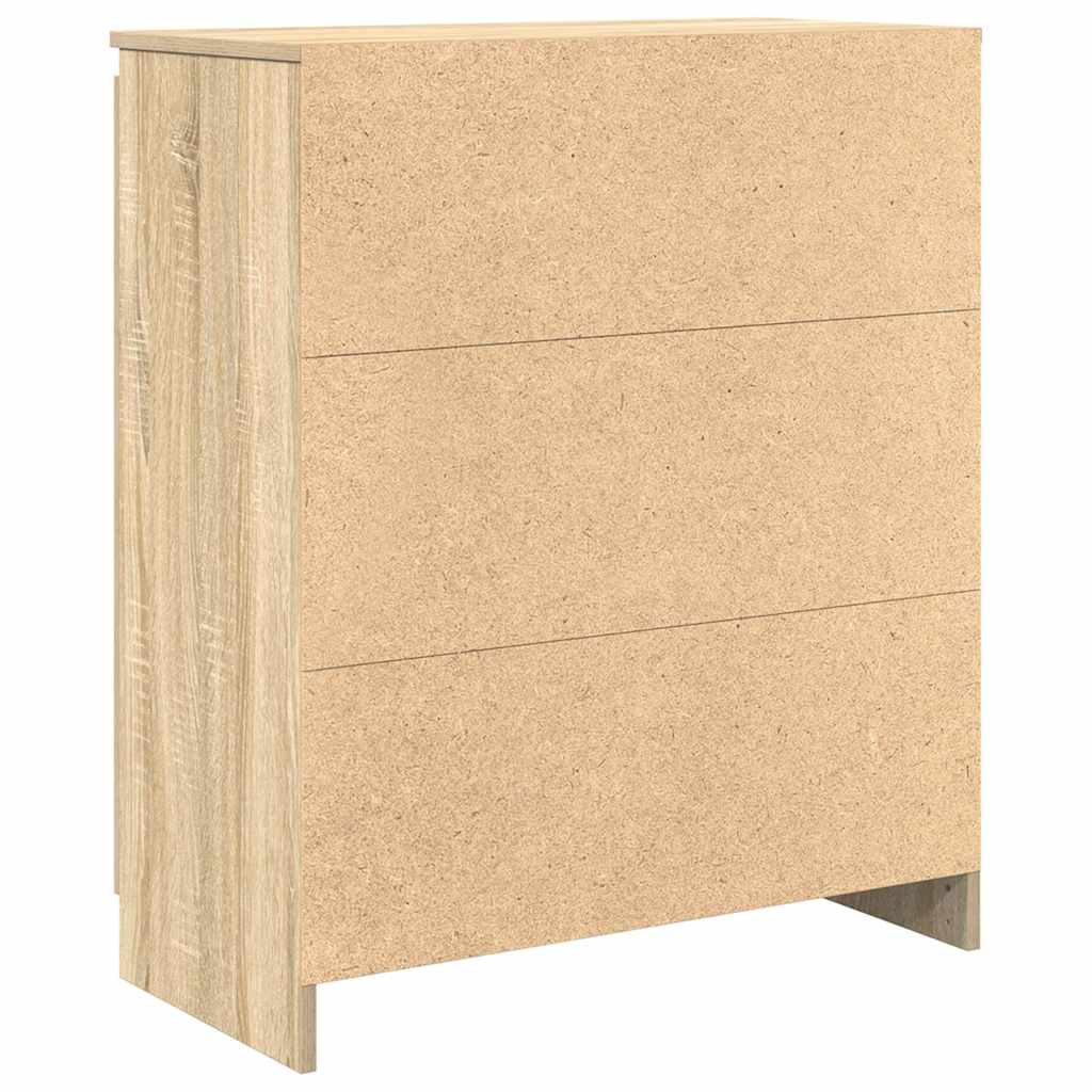Aparador HKH en derivados de madera con cajones de derivados de madera 35 x 28,5 x 16,5 cm - Roble Sonoma