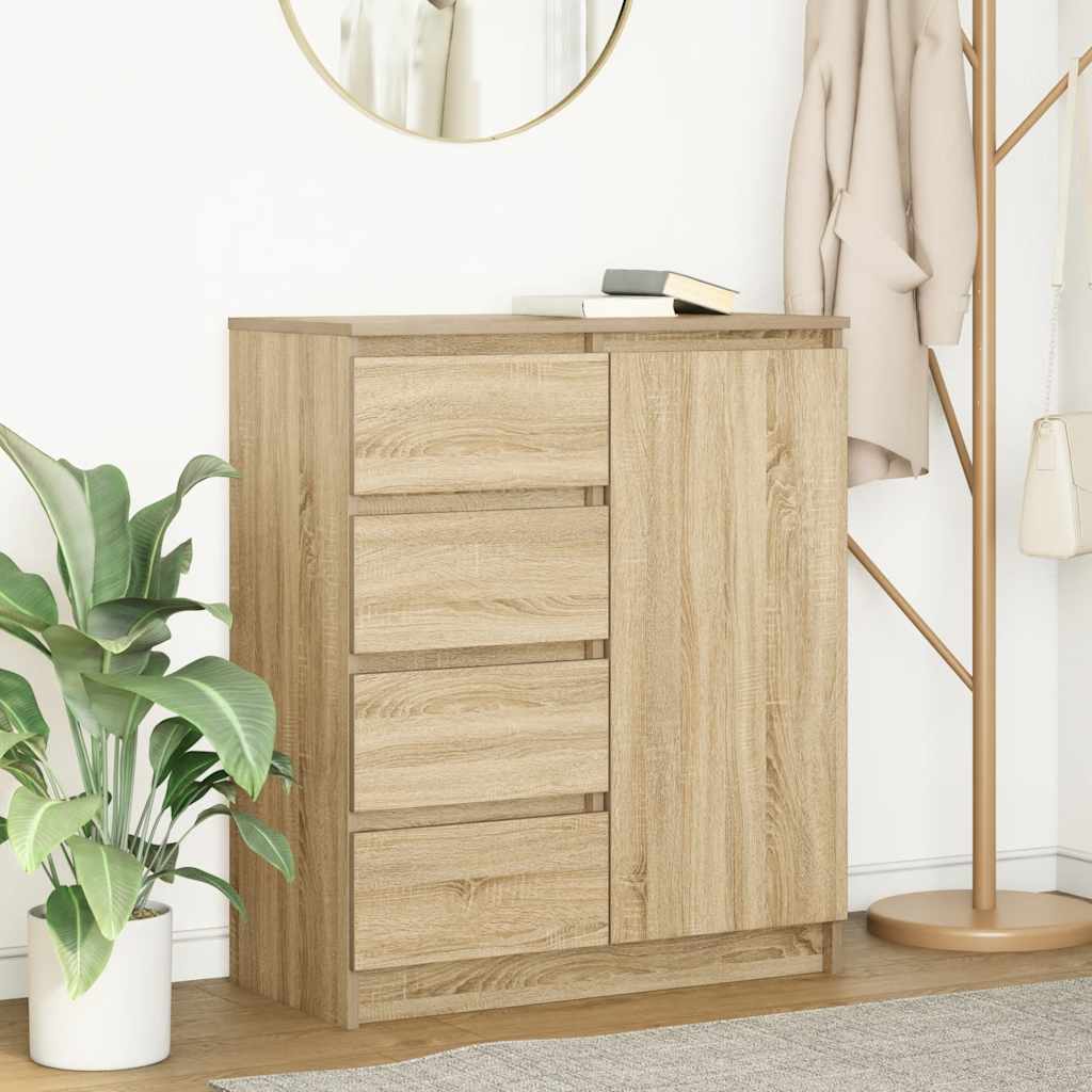 Aparador HKH en derivados de madera con cajones de derivados de madera 35 x 28,5 x 16,5 cm - Roble Sonoma