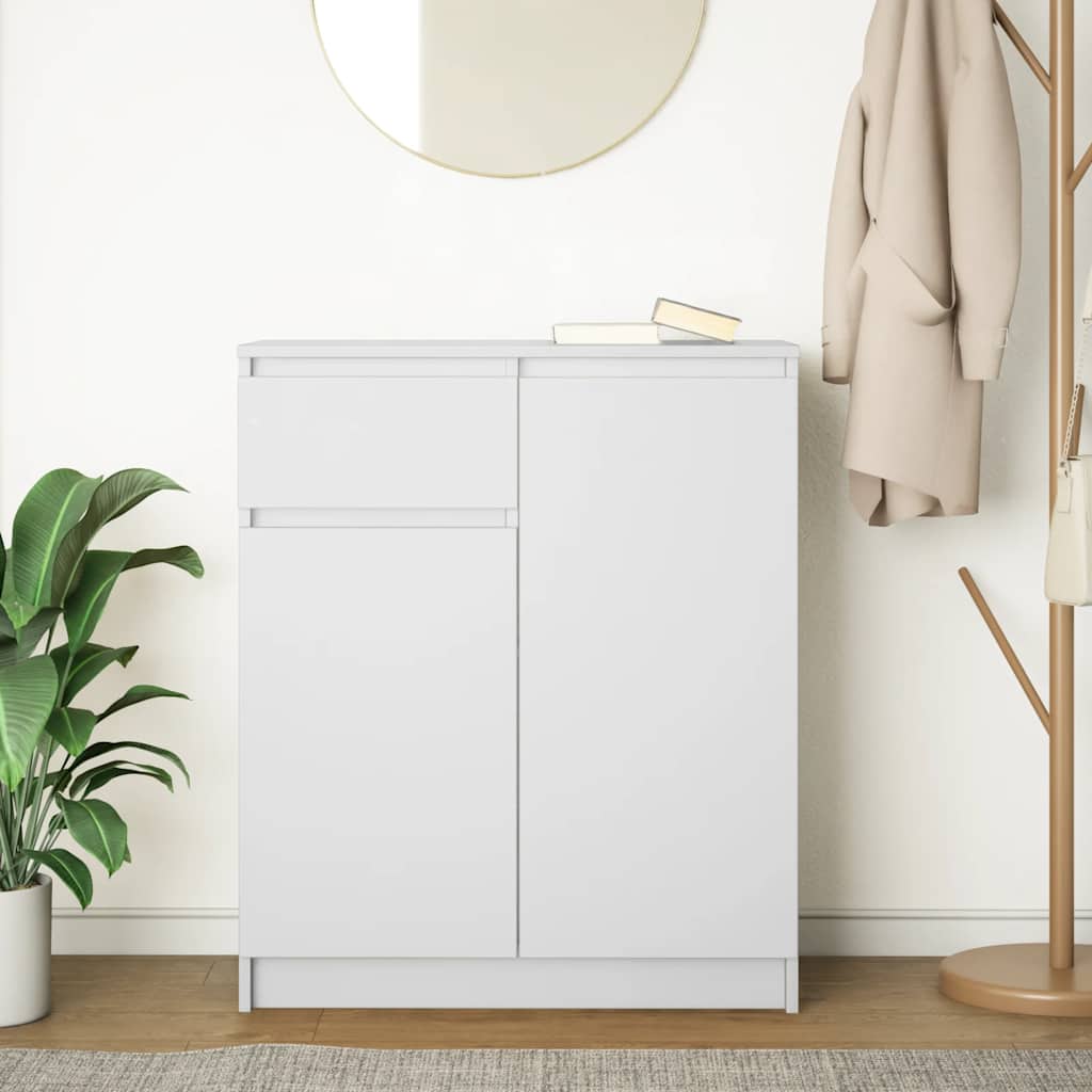 Aparador HKH en derivados de madera 71 x 35 x 84 cm - Blanco