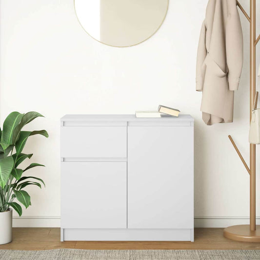 HKH Aparador em derivados de Madeira 71 X 35 X 65 Cm - Branco