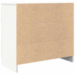 HKH Aparador en derivados de Madera 71 X 35 X 65 Cm - Blanco
