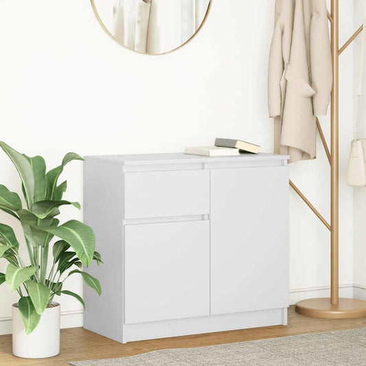 HKH Aparador em derivados de Madeira 71 X 35 X 65 Cm - Branco