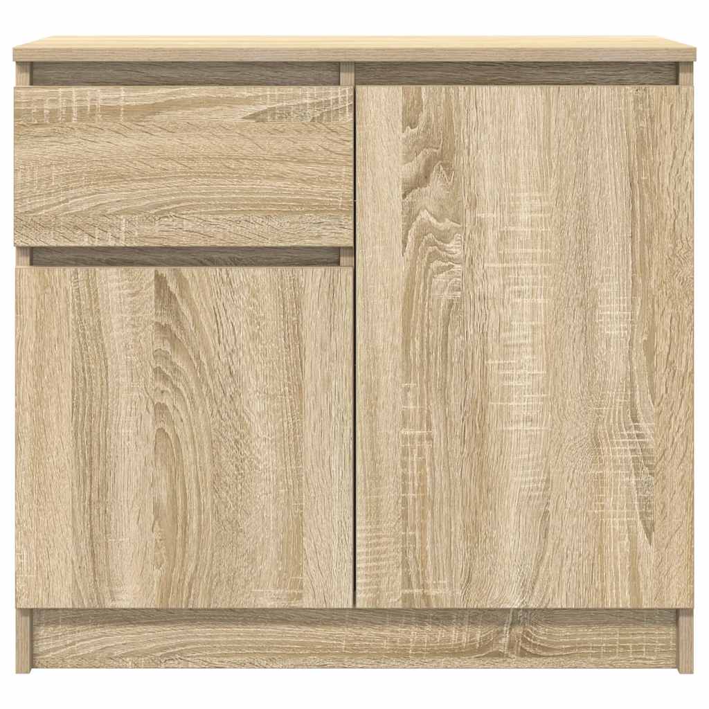 HKH Aparador em derivados de Madeira 71 X 35 X 65 Cm - Carvalho Sonoma