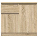 HKH Aparador em derivados de Madeira 71 X 35 X 65 Cm - Carvalho Sonoma