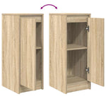 Aparador HKH en derivados de Madera 29,5 x 34 x 76 cm - Roble Sonoma