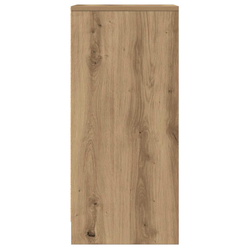 HKH Aparador en derivados de Madera 29,5 X 34 X 76 Cm - Roble Artesano