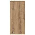 HKH Aparador en derivados de Madera 29,5 X 34 X 76 Cm - Roble Artesano