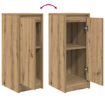 HKH Aparador en derivados de Madera 29,5 X 34 X 76 Cm - Roble Artesano