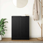 Aparador HKH en derivados de madera 57 x 34 x 76 cm - Roble Negro