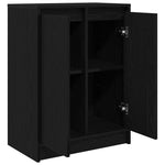Aparador HKH en derivados de madera 57 x 34 x 76 cm - Roble Negro