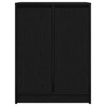 Aparador HKH en derivados de madera 57 x 34 x 76 cm - Roble Negro