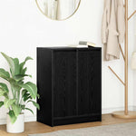 Aparador HKH en derivados de madera 57 x 34 x 76 cm - Roble Negro