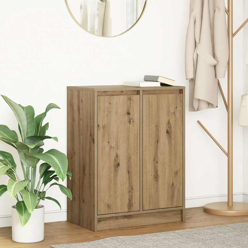 Aparador HKH en derivados de Madera 57 X 34 X 76 Cm - Roble Artesano