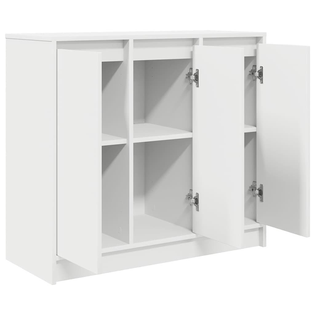 HKH Aparador em derivados de Madeira 85 X 34 X 76 Cm - Branco