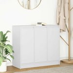 HKH Aparador em derivados de Madeira 85 X 34 X 76 Cm - Branco