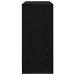 Aparador HKH en derivados de madera 85 x 34 x 76 cm - Roble Negro
