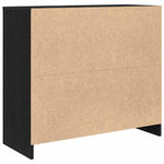 Aparador HKH en derivados de madera 85 x 34 x 76 cm - Roble Negro