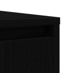 Aparador HKH en derivados de madera 85 x 34 x 76 cm - Roble Negro