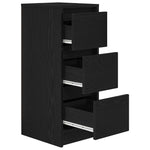 Aparador HKH en derivados de madera 29,5 x 34 x 76 cm - Roble Negro