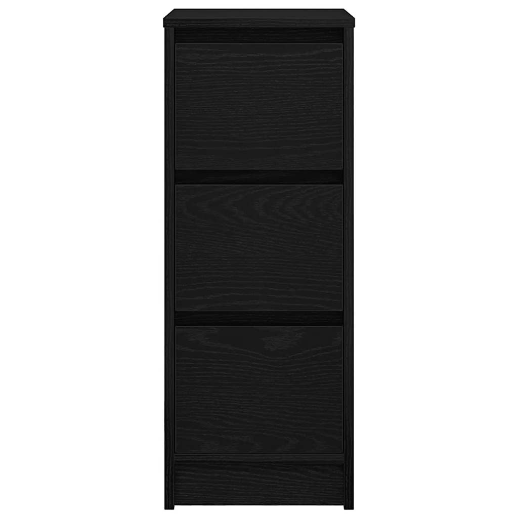 Aparador HKH en derivados de madera 29,5 x 34 x 76 cm - Roble Negro
