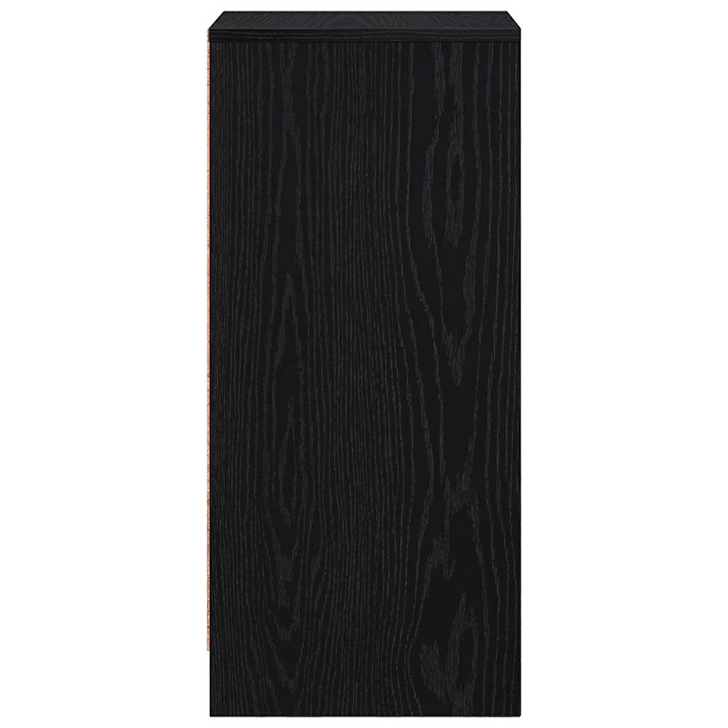 Aparador HKH en derivados de madera 29,5 x 34 x 76 cm - Roble Negro