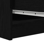 Aparador HKH en derivados de madera 29,5 x 34 x 76 cm - Roble Negro