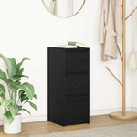 Aparador HKH en derivados de madera 29,5 x 34 x 76 cm - Roble Negro