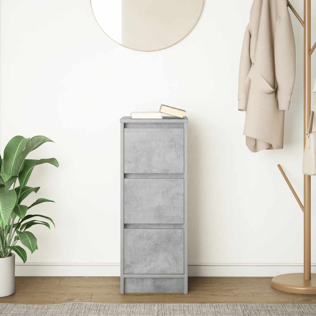 HKH Aparador en derivados de Madera 29,5 X 34 X 76 Cm - Gris Cemento