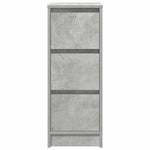 HKH Aparador en derivados de Madera 29,5 X 34 X 76 Cm - Gris Cemento
