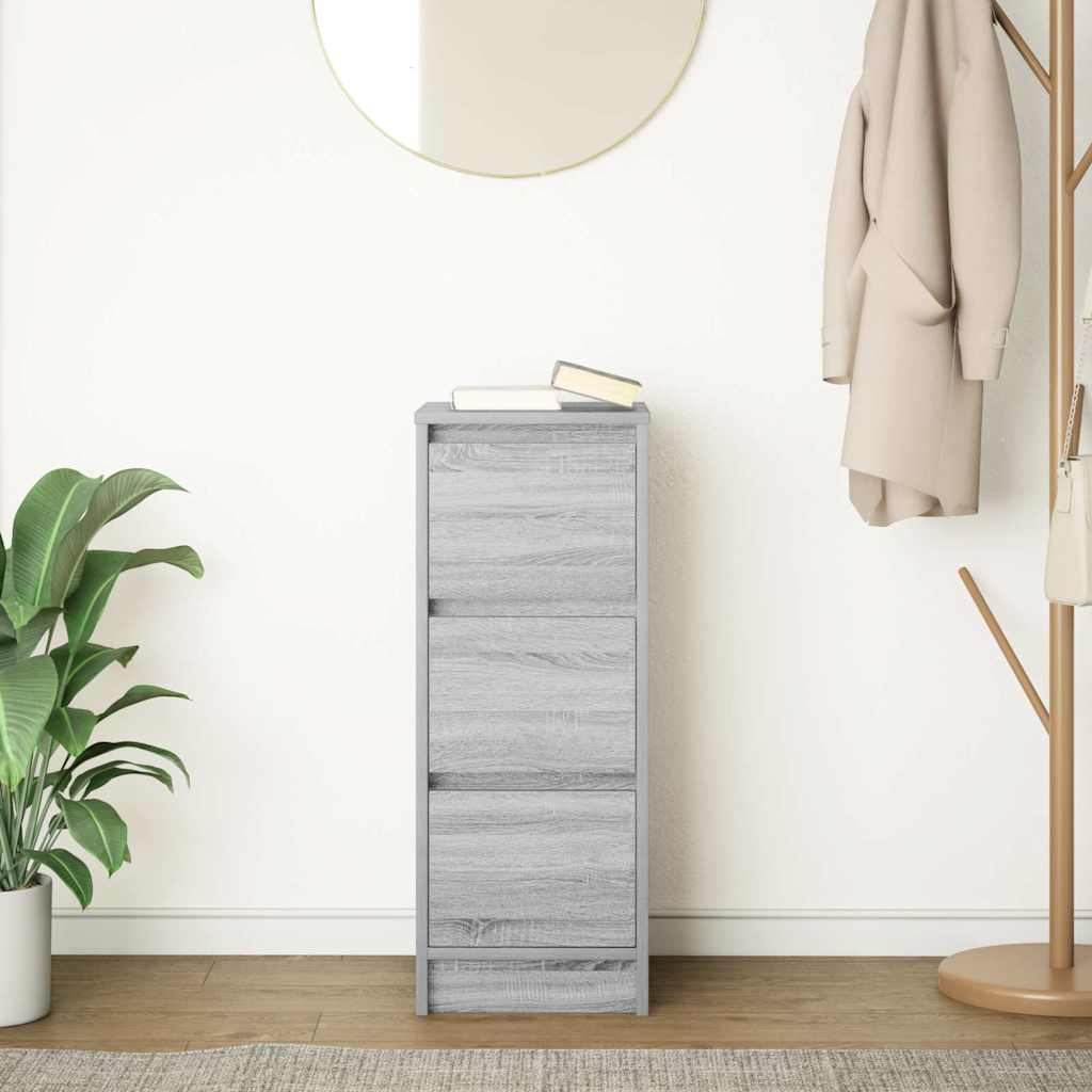 Aparador HKH en derivados de Madera 29,5 X 34 X 76 Cm - Gris Sonoma