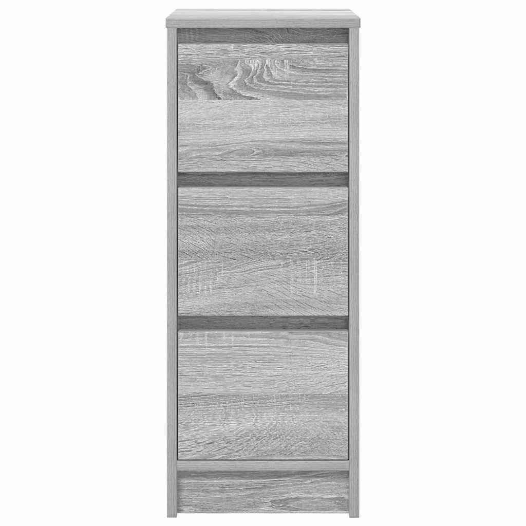 HKH Aparador em derivados de Madeira 29,5 X 34 X 76 Cm - Cinzento Sonoma