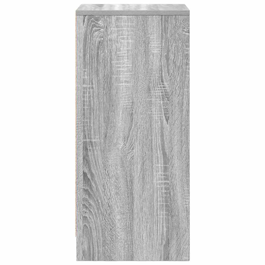 HKH Aparador em derivados de Madeira 29,5 X 34 X 76 Cm - Cinzento Sonoma