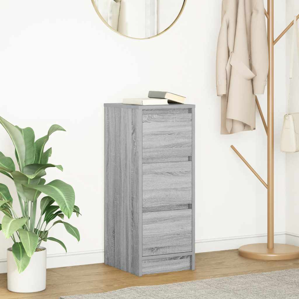 Aparador HKH en derivados de Madera 29,5 X 34 X 76 Cm - Gris Sonoma